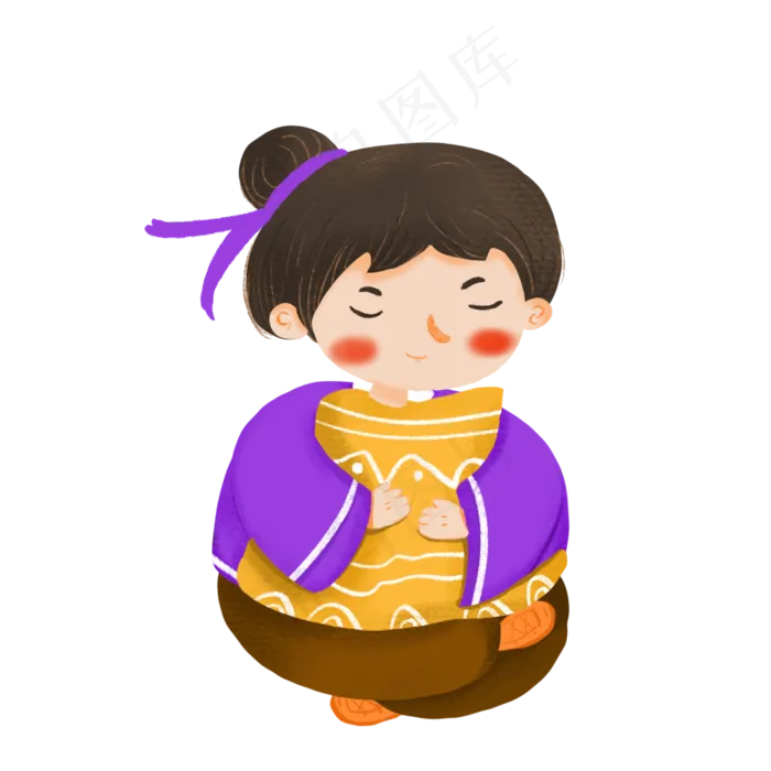七夕节牛郎人物(2000X2000(DPI:132))psd模版下载