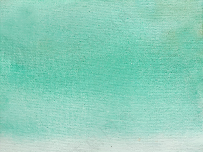 抽象的亮绿色水彩背景。它是手绘的。