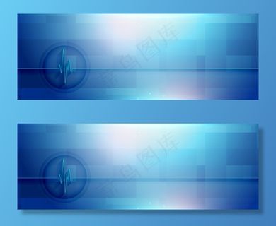 带文本空间的医疗保健和医学横幅banner