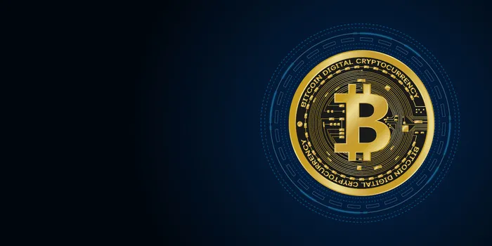 黄金比特币数字货币符号，未来数字货币，eps,ai矢量模版下载