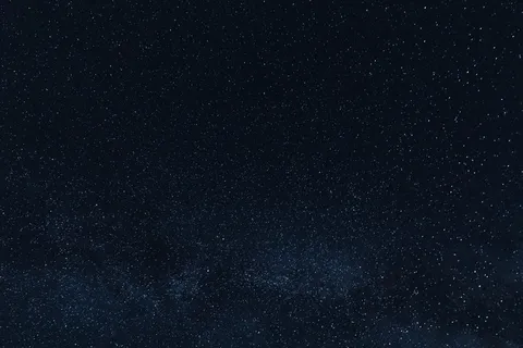 夜空中美丽闪亮的星星 夜空中美丽闪亮的星星
