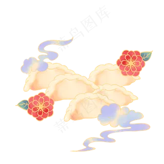 国潮冬至饺子 国潮冬至饺子