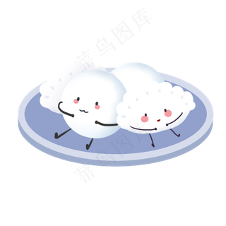 冬至似人汤圆饺子