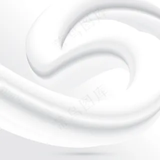 抽象最小背景与白色流体混合设计