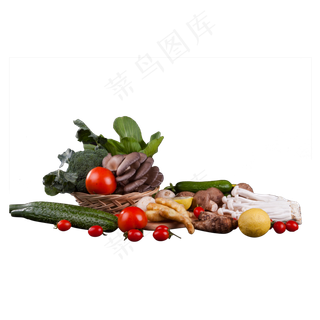 彩色蔬菜美食元素