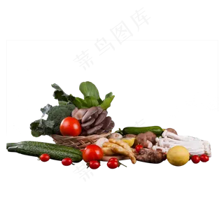 彩色蔬菜美食元素