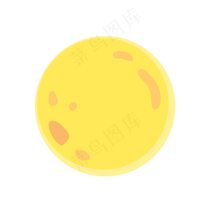 十五的月亮png素材(2000X2000(DPI:300))psd模版下载