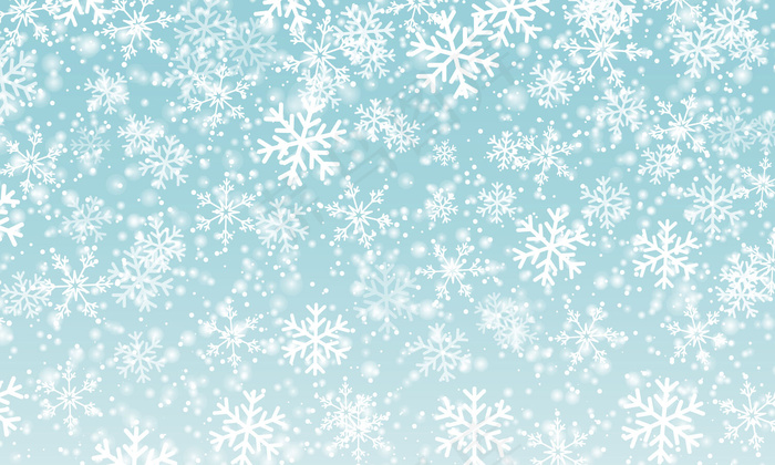 雪背景。插图。冬天的降雪。蓝天上白雪皑皑。圣诞节背景。下雪。eps,ai矢量模版下载