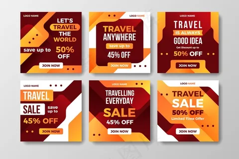 旅游销售模板集