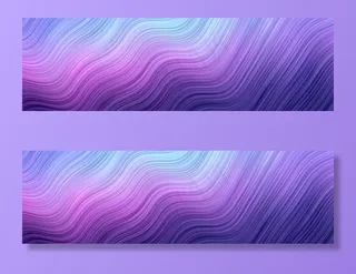 波浪抽象背景。条纹图案壁纸。横幅banner封面