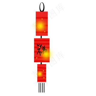 中式红灯笼喜庆新年