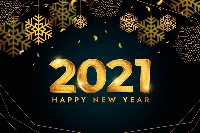 2021年黄金新年背景eps,ai矢量模版下载