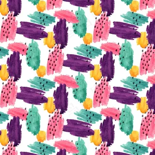 抽象彩色水彩图案