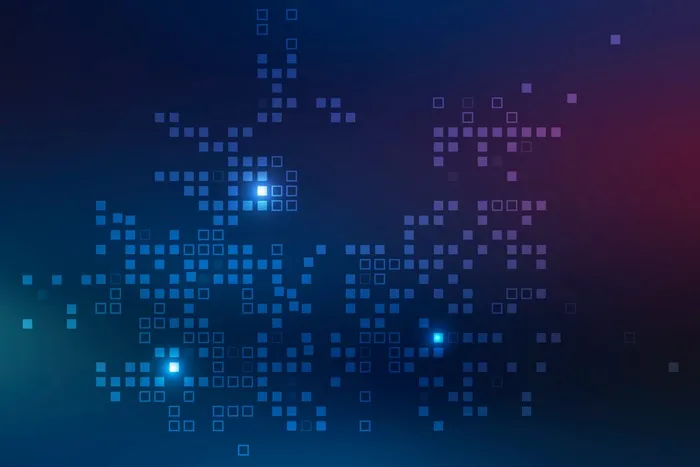 具有像素图案的技术背景矢量eps,ai矢量模版下载