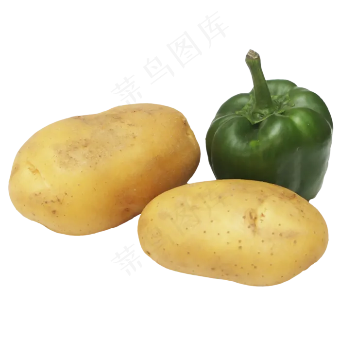土豆甜椒蔬菜组合(2000X2000(DPI:300))
