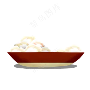 一盘子饺子