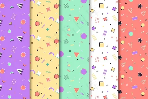 孟菲斯图案系列