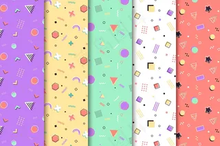 孟菲斯图案系列