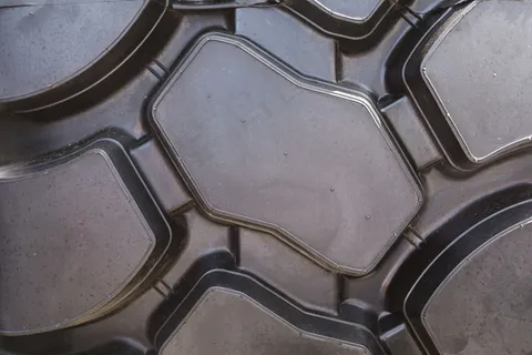 卡车轮胎的纹理，选择性聚焦