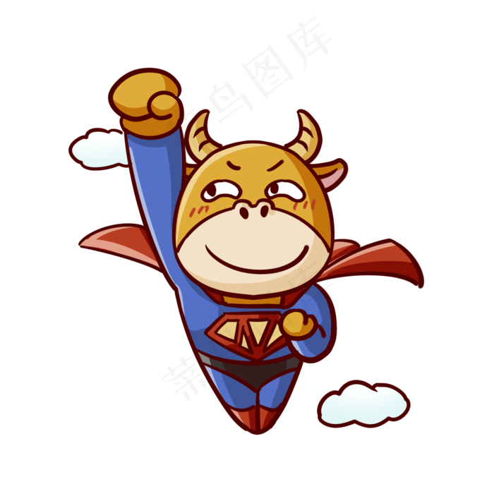 搞怪创意新年牛年