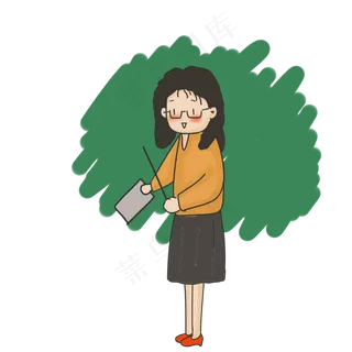 正在上课的女老师