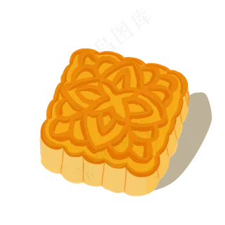 中秋节月饼手绘素材