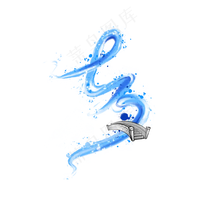 水彩银河七夕字体设计(2048X2048(DPI:132))psd模版下载