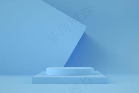 用于产品放置的三维几何舞台