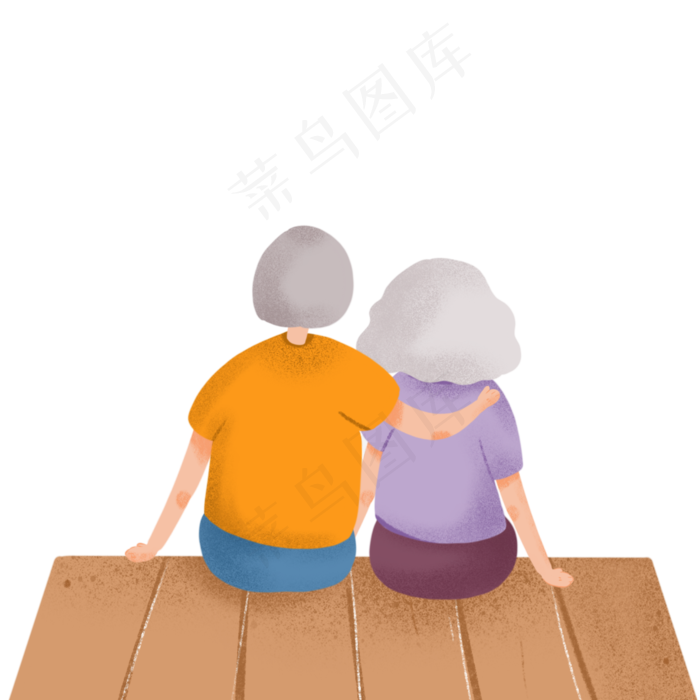 九九重阳节节日插画