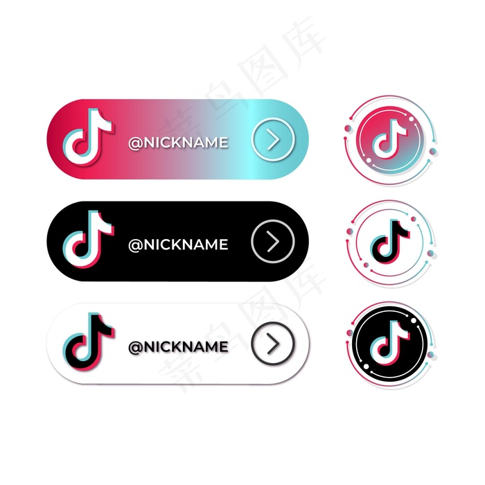 Tiktok标志系列