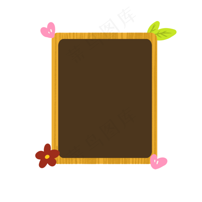 黑板边框