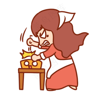 中秋做月饼表情包