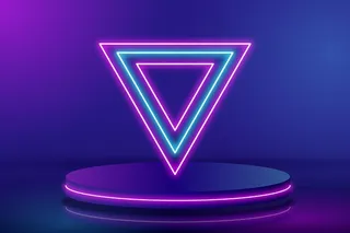 真实霓虹灯背景