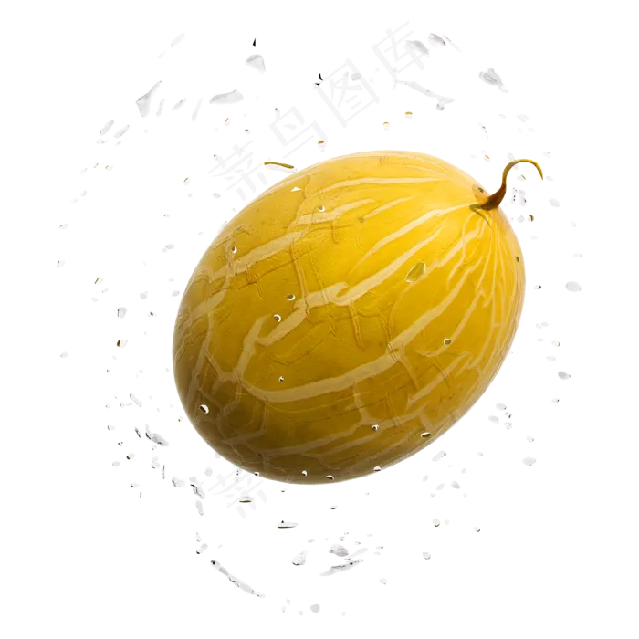 新鲜哈密瓜png图(2000X2000(DPI:300))psd模版下载