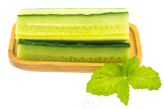 盘装精致黄瓜片