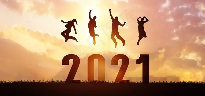 跨年跨年自然2021年跨年