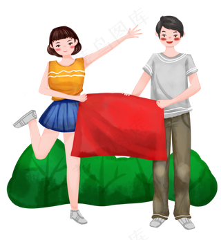 国庆节爱国宣传人物