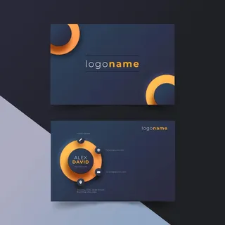 Neumorph名片模板