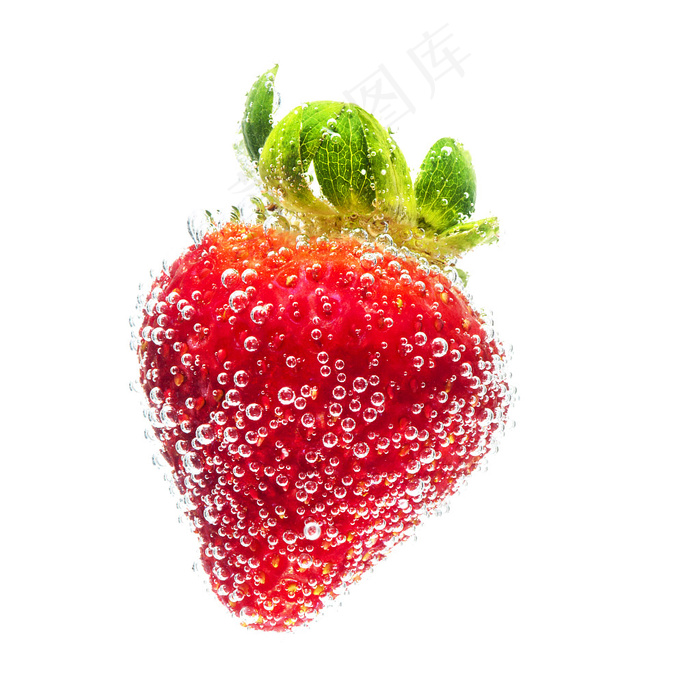 草莓 冰草莓psd模版下载