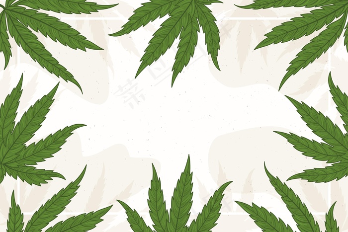 复制叶背景空间eps,ai矢量模版下载