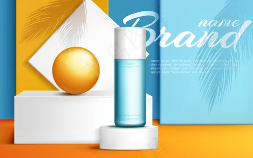 用球展示产品的舞台