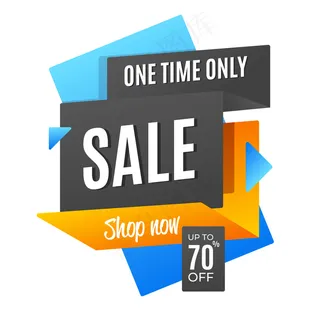 一次性出售折纸风格