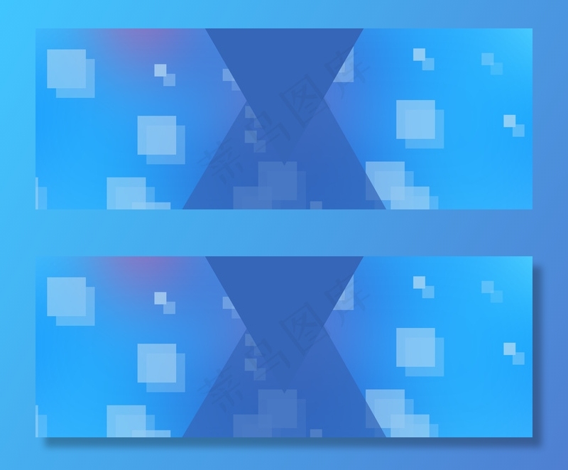 蓝色时尚京东好物节双十一电商banner