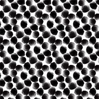 水彩画圆点图案