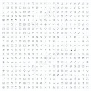 计算机图标向量集