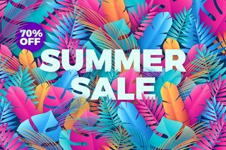 缤纷夏日促销壁纸