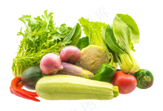 大棚绿色蔬菜组合