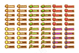 大套搞笑木进度条