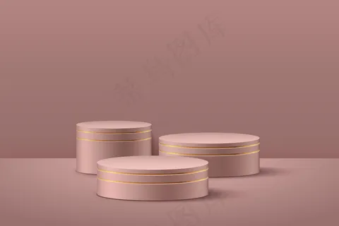 现代社会网站上产品的抽象豪华圆形展示。 现代社会网站上产品的抽象豪华圆形展示。