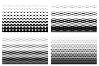 复古半色调渐变四集